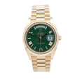 Rolex Day-Date 40 mm 228238 Gelbgold Grün President | Neu 2025 | Fullset