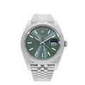Rolex Datejust 41 mm 126334 Mint Green Jubilee | Neu 2025 | Fullset
